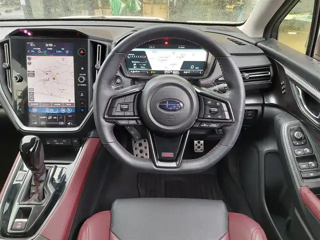 スバル レヴォーグ 1．8STIスポーツ EX 東京都 2021(令3)年 0.6万km セラミックホワイト アイサイトX/純正ナビ/　・フルセグTV/　・Bluetooth接続/　・Apple　Carplay/　・Android　Auto/　・USB/　・AM/FMラジオ/フロント/サイド/リヤカメラ/ビルトインETC/純正ドライブレコーダー/本革シート/シートヒーター/パワーシート/LEDデイライナー/ドアバイザー/純正18インチアルミ/純正フロアマット/プッシュスタート/スマートキー×２/LEDヘッドライト/保証書/取扱説明書