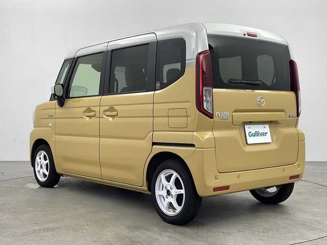 マツダ フレアワゴン XS 鹿児島県 2024(令6)年 0.7万km 黄 純正メモリナビ/(BT/Applecarplay/Androidoauto/AM/FM/フルセグTV)/衝突軽減ブレーキ/レーンキープアシスト/全方位カメラ/バックカメラ/両側パワースライドドア/前後コーナーセンサー/ツートンカラー/アイドリングストップ/ビルトインETC/前席シートヒーター/社外シートカバー/純正LEDヘッドライト/社外14インチアルミホイール/リアサーキュレーター/スペアキー
