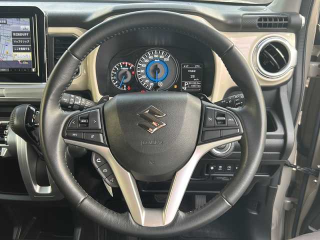 スズキ クロスビー HYBRID MZ 石川県 2020(令2)年 4.4万km キャラバンアイボリーパールメタリック/ホワイト 2トーンルーフ SDナビ/Bluetooth/全方位カメラ/ドライブレコーダー/ETC/シートヒーター/衝突被害軽減ブレーキ/アイドリングストップ/パドルシフト/USB入力端子/W+サイドエアバック/LEDヘッドライト