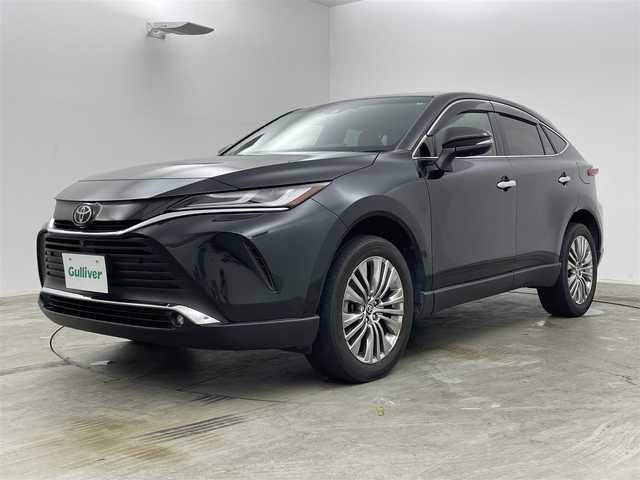 トヨタ ハリアー Z レザーパッケージ 岡山県 2020(令2)年 4.9万km プレシャスブラックパール パノラミックビューモニター/JBLプレミアムサウンド/純正12.3インチディスプレイオーディオ/【Bluetooth/フルセグTV/ナビ/Carplay】/セーフティーセンス/　・プリクラッシュセーフティ/　・レーダークルーズコントロール/　・レーントレーシングアシスト/　・ロードサインアシスト/TVキャンセラー/ビルトインETC2.0/デジタルインナーミラー/ブラインドスポットモニター/ステアリングヒーター/前席シートヒーター/前席エアシート/前席パワーシート/運転席シートメモリー/レザーシート/LEDヘッドライト＆LEDフォグランプ/純正フロアマット/コーナーセンサー（前後）/オートブレーキホールド/ISOFIX/新車保証書/スペアキー×１