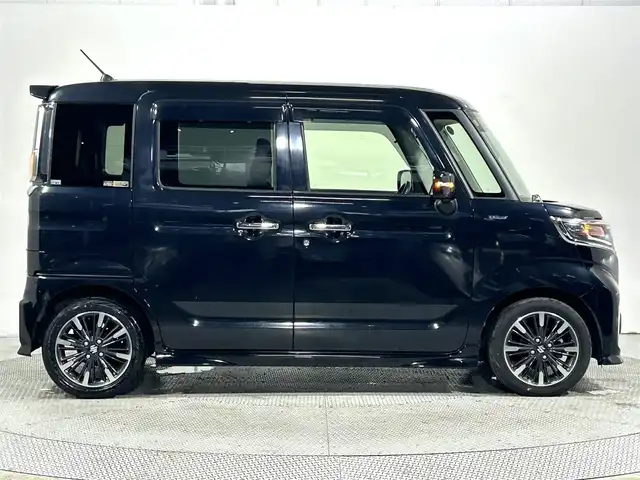 スズキ スペーシア カスタム HYBRID XS 大阪府 2018(平30)年 6.1万km ブルーイッシュブラックパール3 社外ナビTV 360カメラ 両側パワースライドドア ハーフレザー シートヒーター 衝突軽減ブレーキ レーンアシスト スマートキー プッシュスタート オートライト ドライブレコーダー ETC