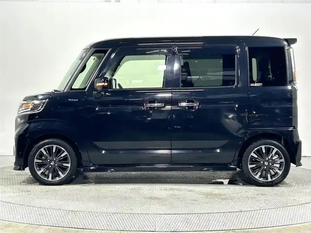 スズキ スペーシア カスタム HYBRID XS 大阪府 2018(平30)年 6.1万km ブルーイッシュブラックパール3 社外ナビTV 360カメラ 両側パワースライドドア ハーフレザー シートヒーター 衝突軽減ブレーキ レーンアシスト スマートキー プッシュスタート オートライト ドライブレコーダー ETC