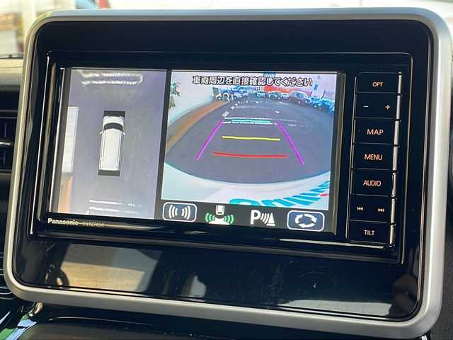 スズキ スペーシア カスタム HYBRID XS 青森県 2018(平30)年 5.4万km ピュアホワイトP 4WD/ワンオーナー/純正SDナビ・フルセグTV/CD・DVD・Bluetooth・SD/全方位モニター/両側パワースライドドア/合皮コンビシート/前席シートヒーター/ヘッドアップディスプレイ/セーフティサポート/デュアルセンサーブレーキサポート/車線逸脱警報機能/誤発進抑制機能/ハイビームアシスト/リアパーキングセンサー/クルーズコントロール/前方ドライブレコーダー/シートバックテーブル/後席サンシェード/スリムサーキュレーター/LEDヘッドライト/LEDフォグランプ/純正15インチアルミホイール/スマートキー/プッシュスタート/スマートキー/プッシュスタート/純正フロアマット