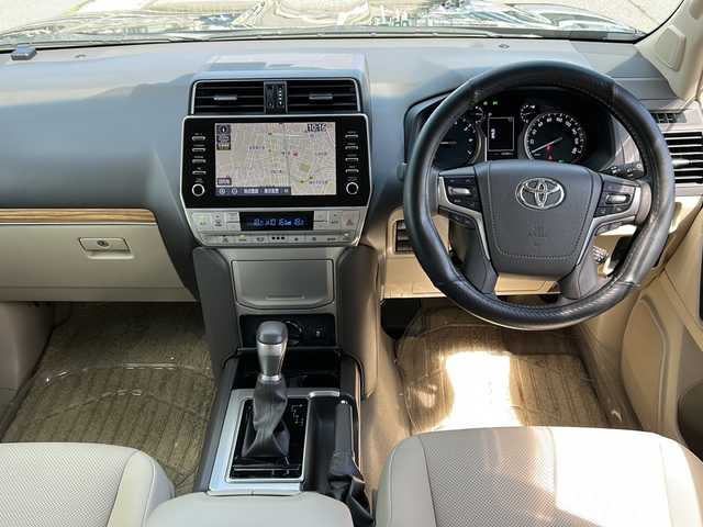 トヨタ ランドクルーザー プラド TX Lパッケージ マットブラED 秋田県 2023(令5)年 1.3万km ブラック 純正ディスプレイオーディオ/純正BT、フルセグ/全周囲カメラ/ベージュ皮シート/サンルーフ/ETC2.0/純正18インチアルミ/ドライブレコーダー/スペアキー