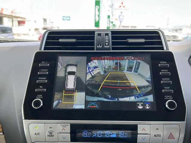 トヨタ ランドクルーザー プラド TX Lパッケージ マットブラED 秋田県 2023(令5)年 1.3万km ブラック 純正ディスプレイオーディオ/純正BT、フルセグ/全周囲カメラ/ベージュ皮シート/サンルーフ/ETC2.0/純正18インチアルミ/ドライブレコーダー/スペアキー