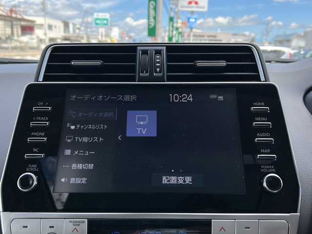 トヨタ ランドクルーザー プラド TX Lパッケージ マットブラED 秋田県 2023(令5)年 1.3万km ブラック 純正ディスプレイオーディオ/純正BT、フルセグ/全周囲カメラ/ベージュ皮シート/サンルーフ/ETC2.0/純正18インチアルミ/ドライブレコーダー/スペアキー
