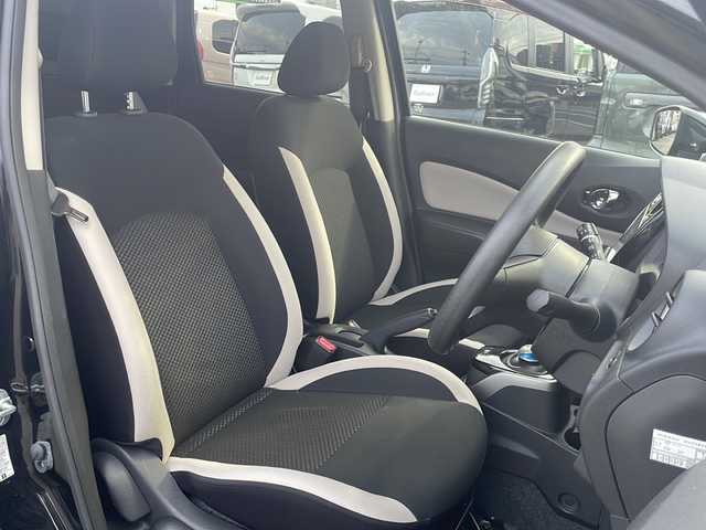 日産 ノート e－パワー X 山口県 2020(令2)年 4.1万km スーパーブラック アルパイン９型ナビ　/AM/FM/CD/DVD/Bluetooth/フルセグTV/バックカメラ　/クリアランスソナー　/オートクルーズコントロール　/純正フロアマット　/ＬＥＤオートライト　/レーンキープアシスト　/スペアキー　/衝突被害軽減ブレーキ　/ＥＴＣ　/ドラレコ/スマートキー