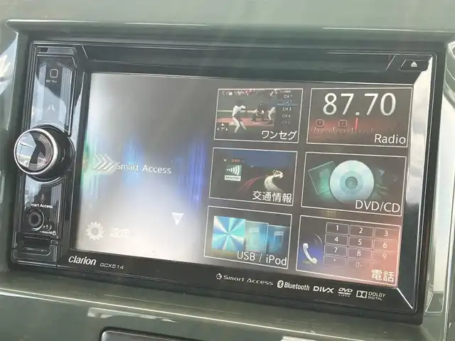 スズキ ハスラー Jスタイル 道南・函館 2015(平27)年 5.7万km クールカーキパールメタリック/ホワイト2トーンルーフ ・ディーラーOP純正ナビ/・ワンセグＴＶ/・バックカメラ/・シートヒーター/・衝突被害軽減ブレーキ/・ダウンヒルアシストコントロール/・アイドリングストップ/・フロントフォグランプ/・横滑り防止装置/・ＥＴＣ/・スマートキー