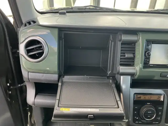 スズキ ハスラー Jスタイル 道南・函館 2015(平27)年 5.7万km クールカーキパールメタリック/ホワイト2トーンルーフ ・ディーラーOP純正ナビ/・ワンセグＴＶ/・バックカメラ/・シートヒーター/・衝突被害軽減ブレーキ/・ダウンヒルアシストコントロール/・アイドリングストップ/・フロントフォグランプ/・横滑り防止装置/・ＥＴＣ/・スマートキー