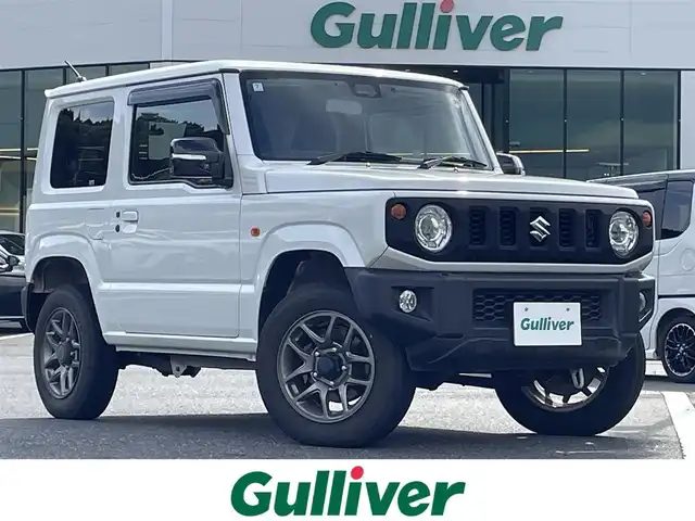 スズキ ジムニー XC 島根県 2020(令2)年 4.2万km ピュアホワイトP 登録時走行距離41175km/取扱説明書/保証書/KENWOODナビ(Bluetooth・AM・FM・CD・DVD)/フルセグテレビ/バックカメラ/前席シートヒーター/ドライブレコーダー/ビルトインETC/純正フロアマット/純正AW16インチ/オートライト/ダブル・サイド・カーテンエアバッグ/スマートキー(スペアキー×1)/禁煙車/タイヤ付き