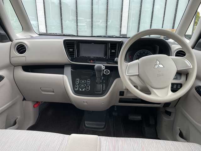 三菱 ｅＫスペース G スタイルエディション 大阪府 2016(平28)年 2.3万km シルキーホワイト 社外ナビ　ECLIPSEナビ/・フルセグTV/CD/DVD/ラジオ/主要装備/・アイドリングストップ/・衝突被害軽減ブレーキシステム/・横滑り防止装置/・両側パワースライドドア/・D席シートヒーター/・ベンチシート/・ヘッドライトレベライザー/・手動防眩ルームミラー/・ハロゲンヘッドライト/・純正フロアマット/・純正AW/・ドライブレコーダー/・ETC
