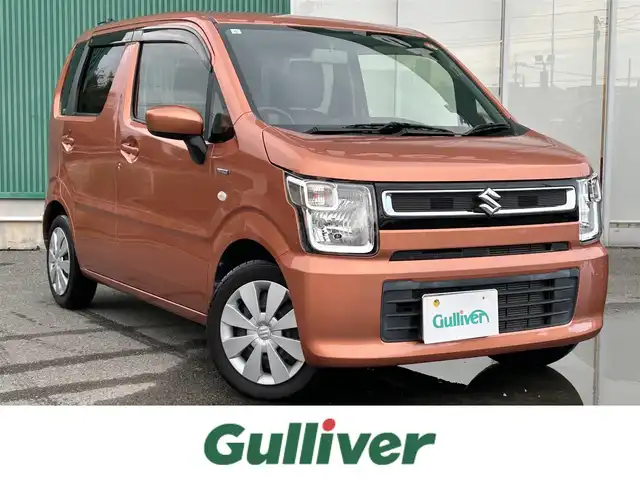 スズキ ワゴンＲ HYBRID FX 福岡県 2019(令1)年 2万km リフレクティブオレンジM アイドリングストップ/運転席シートヒーター/純正フロアマット/ハロゲンヘッドライト/CDチェンジャー/AUX/BT/ベンチシート/横滑り防止