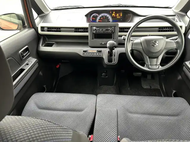 スズキ ワゴンＲ HYBRID FX 福岡県 2019(令1)年 2万km リフレクティブオレンジM アイドリングストップ/運転席シートヒーター/純正フロアマット/ハロゲンヘッドライト/CDチェンジャー/AUX/BT/ベンチシート/横滑り防止