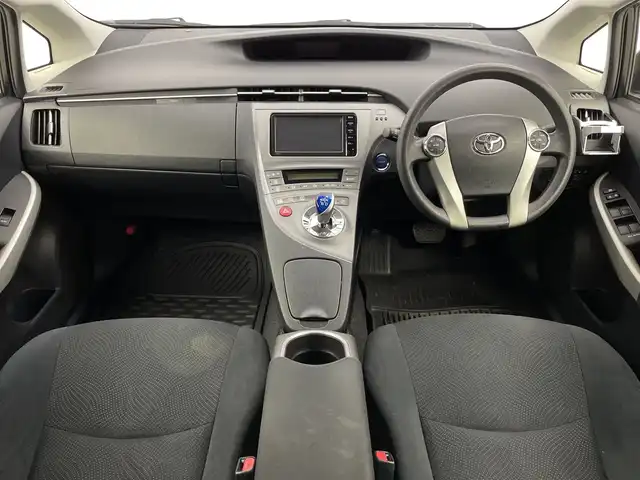 トヨタ プリウス S 新潟県 2014(平26)年 7.2万km ホワイトパールクリスタルシャイン 純正メモリナビ【NSCP-W64】/バックモニター/ビルトインETC/横滑り防止装置/オートライト/禁煙車