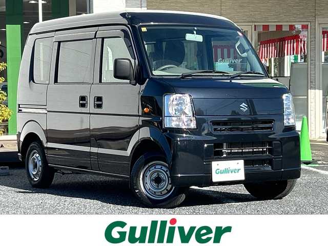 スズキ エブリイ PC 千葉県 2013(平25)年 4.3万km ブルーイッシュブラックパール3 ４ＷＤ　５ＭＴ　ハイルーフ　ＥＴＣ　キーレス　セキュリティアラーム　リアプライバシーガラス　ラバーマット　ライトレベライザー　ＷＳＲＳ　ドアバイザー　ブルーイッシュブラックパール