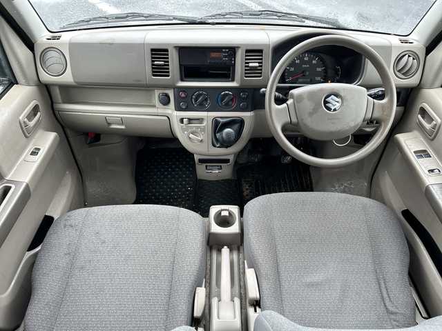 スズキ エブリイ PC 千葉県 2013(平25)年 4.3万km ブルーイッシュブラックパール3 ４ＷＤ　５ＭＴ　ハイルーフ　ＥＴＣ　キーレス　セキュリティアラーム　リアプライバシーガラス　ラバーマット　ライトレベライザー　ＷＳＲＳ　ドアバイザー　ブルーイッシュブラックパール