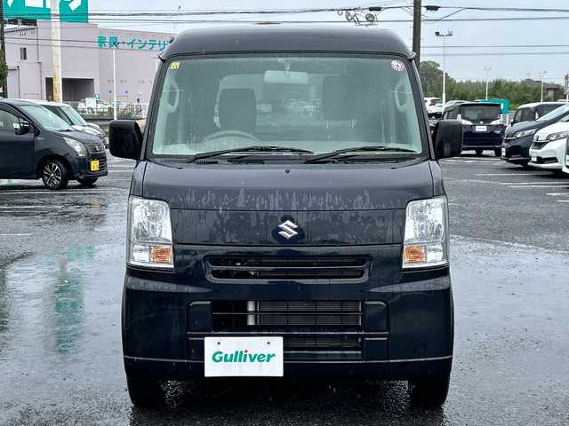 スズキ エブリイ PC 千葉県 2013(平25)年 4.3万km ブルーイッシュブラックパール3 ４ＷＤ　５ＭＴ　ハイルーフ　ＥＴＣ　キーレス　セキュリティアラーム　リアプライバシーガラス　ラバーマット　ライトレベライザー　ＷＳＲＳ　ドアバイザー　ブルーイッシュブラックパール