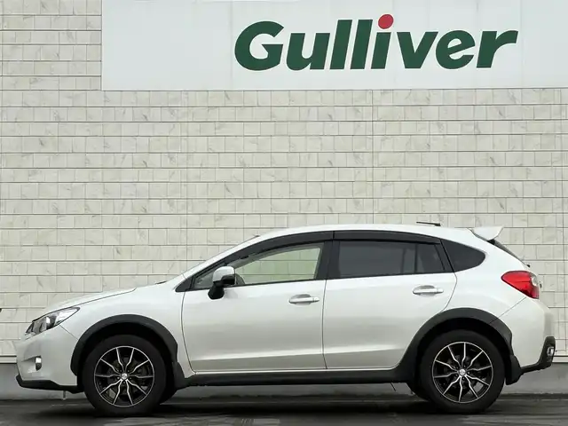 スバル インプレッサ ＸＶ 2．0i－L アイサイト 岩手県 2014(平26)年 8.7万km サテンホワイトパール 禁煙車/ワンオーナー/4WD/DISTONE SOUND/追従型クルーズコントロール/純正ナビ/→フルセグTV/Bluetooth/CD/DVD/FM/AM/バックカメラ/ステアリングスイッチ/横滑り防止装置/レーンキープアシスト/衝突軽減システム/オートライト/フォグライト/〇プッシュスタート/〇パドルシフト/〇アルミペダル/〇電動格納ミラー/〇ウィンカーミラー/〇ドアバイザー/〇フロアマット/〇シガーソケット/〇スマートキー/前後ドライブレコーダー/ETC