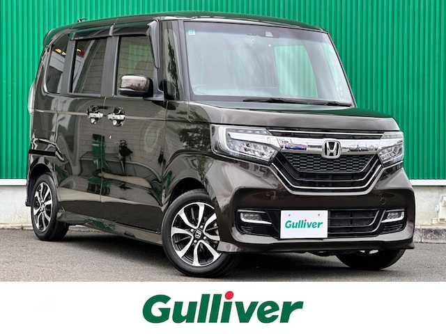 ホンダ Ｎ ＢＯＸ カスタム G L ホンダセンシング 宮城県 2017(平29)年 2.9万km プレミアムグラマラスブロンズP ホンダセンシング/●衝突軽減ブレーキ〈CMBS〉/●誤発進抑制機能/●後方誤発進抑制機能/●歩行者事故低減ステアリング/●路外逸脱抑制機能/●ACC〈アダプティブ・クルーズ・コントロール〉/●LKAS〈車線維持支援システム〉/●オートハイビーム/●先行車発進お知らせ機能/●標識認識機能/純正ナビ（VXM-185VFi）/・CD/DVD/・Bluetooth/・フルセグTV/バックカメラ/ビルトインETC/ドライブレコーダー/左側パワースライドドア/ステアリングスイッチ/LEDヘッドランプ/フォグランプ/オートライト/スマートキー＆プッシュスタート/スペアキー/電動格納ミラー/プラズマクラスター技術搭載フルオート・エアコンディショナー/純正14インチAW/フロアマット/ドアバイザー/W/サイド/カーテンエアバッグ