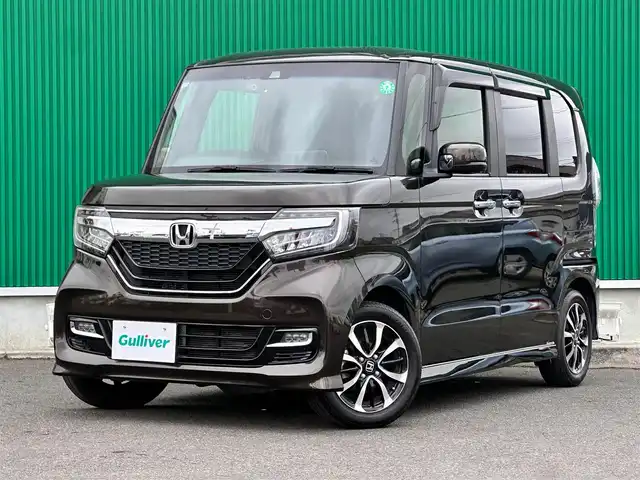 ホンダ Ｎ ＢＯＸ カスタム G L ホンダセンシング 宮城県 2017(平29)年 2.9万km プレミアムグラマラスブロンズP ホンダセンシング/●衝突軽減ブレーキ〈CMBS〉/●誤発進抑制機能/●後方誤発進抑制機能/●歩行者事故低減ステアリング/●路外逸脱抑制機能/●ACC〈アダプティブ・クルーズ・コントロール〉/●LKAS〈車線維持支援システム〉/●オートハイビーム/●先行車発進お知らせ機能/●標識認識機能/純正ナビ（VXM-185VFi）/・CD/DVD/・Bluetooth/・フルセグTV/バックカメラ/ビルトインETC/ドライブレコーダー/左側パワースライドドア/ステアリングスイッチ/LEDヘッドランプ/フォグランプ/オートライト/スマートキー＆プッシュスタート/スペアキー/電動格納ミラー/プラズマクラスター技術搭載フルオート・エアコンディショナー/純正14インチAW/フロアマット/ドアバイザー/W/サイド/カーテンエアバッグ