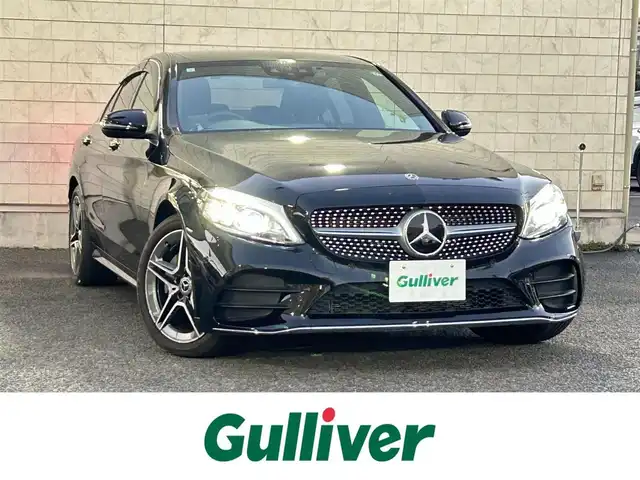 メルセデス・ベンツ Ｃ２２０ｄ アバンギャルド　AMGライン 大分県 2019(平31)年 0.4万km オブシディアンブラック 〇ワンオーナー/〇革シート/〇純正メーカーナビ/　ラジオ・BT・USB・フルセグ/〇バックカメラ/〇ETC/〇パドルシフト/〇ステアリングスイッチ/〇革巻きステアリング/〇ACC/〇LKA/〇BSM/〇前後ドライブレコーダー/〇前席パワーシート/〇前席3wayメモリーシート/〇前席シートヒーター/〇社外レーダー/〇アイドリングストップ/〇純正LEDヘッドライト/〇バックフォグ/〇アテンションアシスト/〇コーナーポール/〇保証書/〇取扱説明書