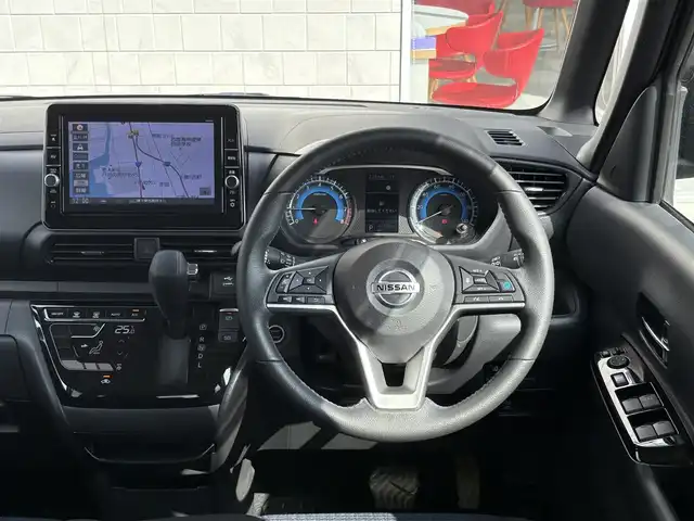 日産 ルークス HWS Gターボ プロパイロットED 山口県 2021(令3)年 4.3万km アメジストパープル 純正ナビ/DVD/BT/SD/FM/AM/ETC/前方ドライブレコーダー/両側パワースライド/クルーズコントロール/コーナーセンサー/フォグランプ/バックカメラ/全周囲カメラ/バックカメラ/電動格納ミラー/ドアバイザー