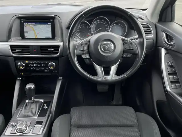マツダ ＣＸ－５ XD プロアクティブ 山梨県 2014(平26)年 7.2万km チタニウムフラッシュマイカ (株)IDOMが運営する【じしゃロン甲府店】の自社ローン対象車両になります。こちらは現金ご利用時の価格です。/自社ローンご希望の方は別途その旨お申付け下さい。/【メーカーオプション】/・セーフティクルーズパッケージ/スマート・ブレーキ・サポート/レーダー・クルーズ・コントロール/スマート・シティ・ブレーキ・サポート［後退時］/ＡＴ誤発進抑制制御［後退時］/リアパーキングセンサー（センター／コーナー）/フロントフォグランプ（ハロゲン）/ドライバー・アテンション・アラート/純正SDナビ/・フルセグTV/DVD/BT接続/バックカメラ/ETC/スマートキーｘ２/純正フロアマット/純正17インチＡＷ