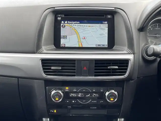 マツダ ＣＸ－５ XD プロアクティブ 山梨県 2014(平26)年 7.2万km チタニウムフラッシュマイカ (株)IDOMが運営する【じしゃロン甲府店】の自社ローン対象車両になります。こちらは現金ご利用時の価格です。/自社ローンご希望の方は別途その旨お申付け下さい。/【メーカーオプション】/・セーフティクルーズパッケージ/スマート・ブレーキ・サポート/レーダー・クルーズ・コントロール/スマート・シティ・ブレーキ・サポート［後退時］/ＡＴ誤発進抑制制御［後退時］/リアパーキングセンサー（センター／コーナー）/フロントフォグランプ（ハロゲン）/ドライバー・アテンション・アラート/純正SDナビ/・フルセグTV/DVD/BT接続/バックカメラ/ETC/スマートキーｘ２/純正フロアマット/純正17インチＡＷ