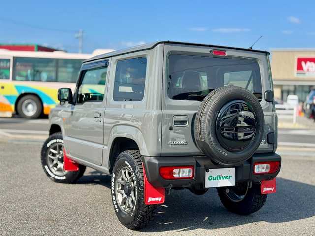 スズキ ジムニー XC 滋賀県 2025(令7)年 0.1万km未満 ミディアムグレー ワンオーナー/イクリプスフルセグナビ/　フルセグ Bluetooth CD DVD SDREC AM FM/バックカメラ/デュアルセンサーブレーキサポート/誤発進抑制機能/車線逸脱警報機能/ふらつき警報機能/ハイビームアシスト/先行車発進お知らせ機能/標識認識機能/エマージェンシーストップシグナル/オートライトシステム/ライト自動消灯システム/ヒーテッドドアミラー/純正LEDヘッドライト/TOYOオープンカントリーR/T/純正16インチアルミ/純正マッドフラップ/純正フロアマット/スマートキー×2/プッシュスタート/保証書/取説/