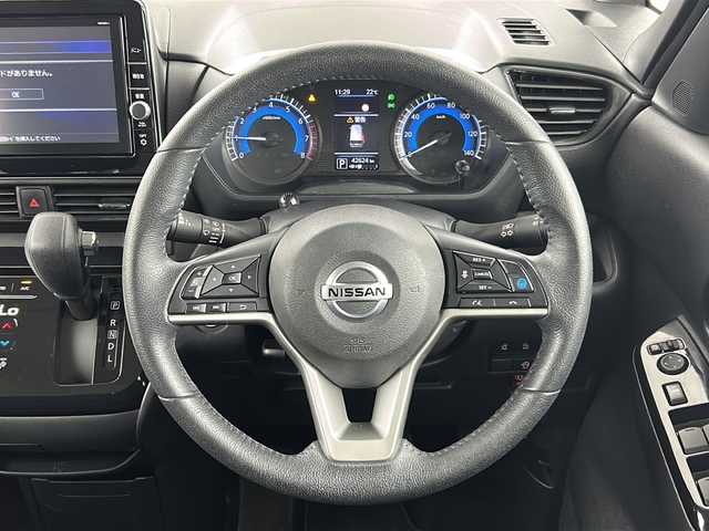 日産 ルークス HWS Gターボ プロパイロットED 愛知県 2020(令2)年 4.3万km ホワイトパール 禁煙車/ターボ/純正9インチナビ/（CD/DVD/Bluetooth/フルセグTV/AM/FM)/全方位カメラ/プロパイロット/レーンキープアシスト/追従式クルーズコントロール/オートマチックハイビーム/両側パワースライドドア/ETC/純正ドライブレコーダー/LEDヘッドライト/純正アルミホイール付きスペアタイヤ有/アイドリングストップ