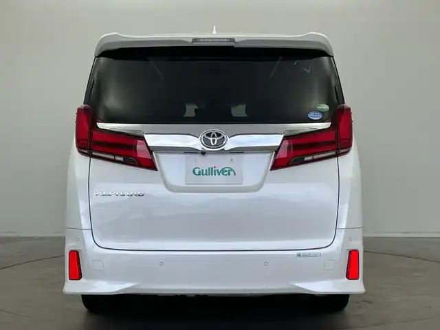 トヨタ アルファード S Cパッケージ 新潟県 2019(令1)年 4.8万km ホワイトパールクリスタルシャイン プリクラッシュセーフティ/レーダークルーズコントロール/レーンキープアシスト/ＢＳＭ/ディーラー7インチナビ（Bluetooth/CD/AUX/フルセグTV/SD）/バックカメラ/3眼LEDヘッドランプ/デジタルインナーミラー/D＋N席（シートセット/シートヒーター/シートベンチレーション）/パワーバックドア/純正AW(235/50/R18)/トヨタ製ドラレコ前後（ウルトラワイドLCD）/スペアキー１本