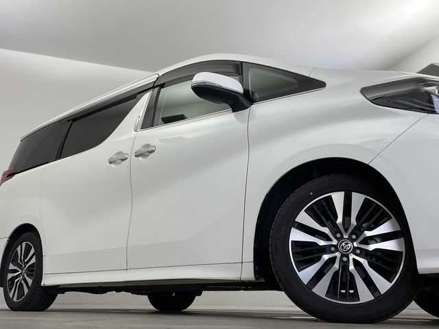 トヨタ アルファード S Cパッケージ 新潟県 2019(令1)年 4.8万km ホワイトパールクリスタルシャイン プリクラッシュセーフティ/レーダークルーズコントロール/レーンキープアシスト/ＢＳＭ/ディーラー7インチナビ（Bluetooth/CD/AUX/フルセグTV/SD）/バックカメラ/3眼LEDヘッドランプ/デジタルインナーミラー/D＋N席（シートセット/シートヒーター/シートベンチレーション）/パワーバックドア/純正AW(235/50/R18)/トヨタ製ドラレコ前後（ウルトラワイドLCD）/スペアキー１本