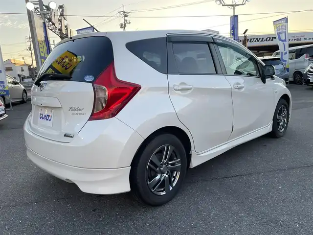 日産 ノート ライダー DIG－S 山口県 2013(平25)年 6.6万km ブリリアントホワイトパール (株)IDOMが運営する【じしゃロン宇部店】の自社ローン対象車両になります。こちらは現金ご利用時の価格です。自社ローンご希望の方は別途その旨お申付け下さい。/社外ナビ/フルセグTV/バックカメラ/スマートキー