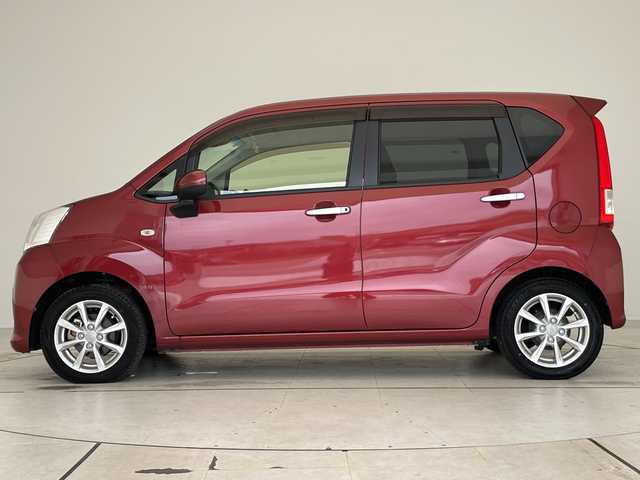 ダイハツ ムーヴ X ターボ SAⅢ 愛知県 2020(令2)年 5.9万km ファイアークォーツレッドM スマートアシストIII　/純正ナビ　/シートヒーター　/純正ＡＷ　/レーンキープ　/オートマチックハイビーム/スマートキー　/プッシュスタート　/電動格納ミラー　/ドアバイザー　/衝突軽減　/ＴＶ　/ＣＤ　/ＤＶＤ　/ＵＳＢ　/ＢＴ