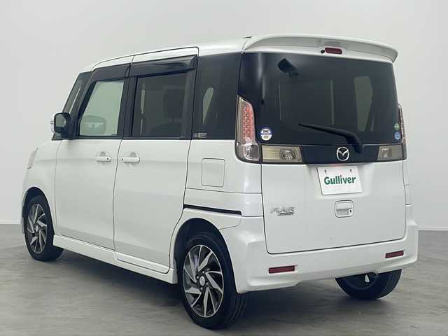 マツダ フレアワゴン カスタムスタイル XT 大阪府 2013(平25)年 5.9万km ホワイトパール 純正メモリナビ/フルセグTV　BT　DVD再生機能　USB/ETC/両側パワースライドドア/純正フロアマット/純正アルミホイール/オートライト/アイドリングストップ/横滑り防止装置/サンシェード