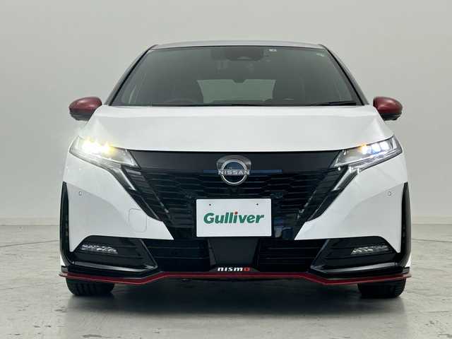 日産 オーラ ニスモ 宮城県 2022(令4)年 4.1万km ピュアホワイトパール / スーパーブラック 2トーン 禁煙車/プロパイロット/エマージェンシーブレーキ/ブラインドスポットモニター/アラウンドビューモニター/レーンキープアシスト/オートハイビームアシスト/デジタルインナーミラー/メーカーOPナビ/・フルセグTV/・BT.USB/ハーフレザーシート/・前席シートヒーター/ステアリングヒーター/ステアリングスイッチ/ビルトインETC/LEDヘッドライト/LEDフォグランプ/ドライブレコーダー/プッシュスタート/純正フロアマット/純正17インチAW