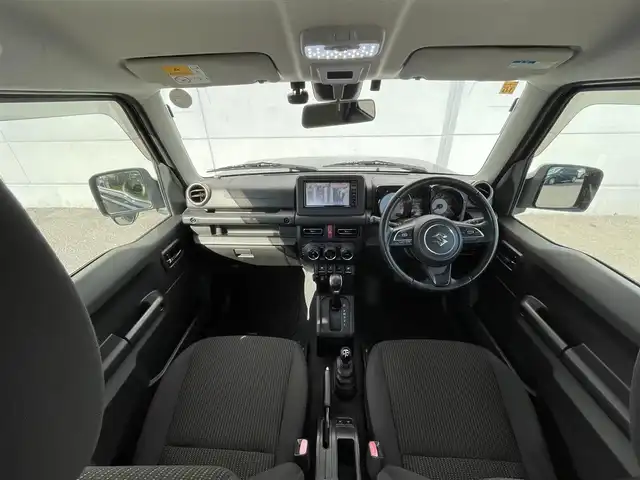 スズキ ジムニー XC 千葉県 2018(平30)年 4.7万km ブルーイッシュブラックパール3 純正ナビ/バックカメラ/ビルトインＥＴＣ/クルーズコントロール/ＵＳＢソケット/前席シートヒーター/ＬＥＤヘッドライト/オートライト/衝突軽減ブレーキ/横滑り防止装置/プッシュスタート/スマートキー
