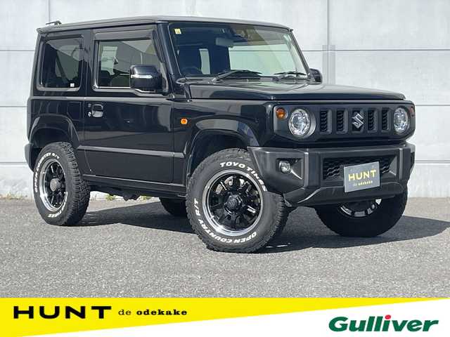 スズキ ジムニー XC 千葉県 2018(平30)年 4.7万km ブルーイッシュブラックパール3 純正ナビ/バックカメラ/ビルトインＥＴＣ/クルーズコントロール/ＵＳＢソケット/前席シートヒーター/ＬＥＤヘッドライト/オートライト/衝突軽減ブレーキ/横滑り防止装置/プッシュスタート/スマートキー