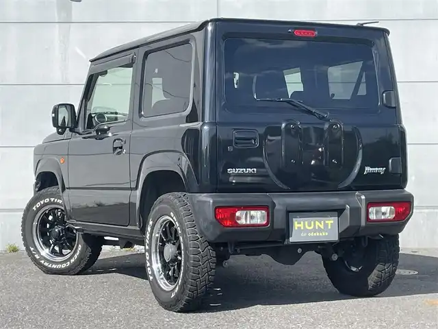 スズキ ジムニー XC 千葉県 2018(平30)年 4.7万km ブルーイッシュブラックパール3 純正ナビ/バックカメラ/ビルトインＥＴＣ/クルーズコントロール/ＵＳＢソケット/前席シートヒーター/ＬＥＤヘッドライト/オートライト/衝突軽減ブレーキ/横滑り防止装置/プッシュスタート/スマートキー