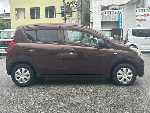 スズキ アルト F 沖縄県 2012(平24)年 5.3万km マルーンブラウンパール 社外ナビ　/（ＡＭ／ＦＭ／ＣＤ）　/ワンセグＴＶ　/純正フロアマット　/ＥＴＣ　/オートエアコン　/ハロゲンヘッドライト　/ベンチシート　/ＵＳＢ入力端子