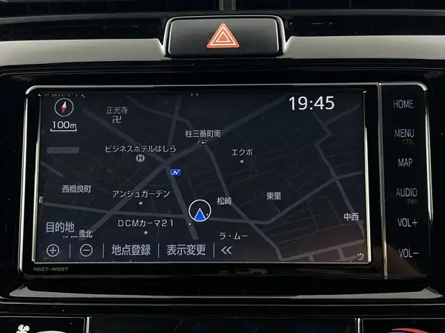 トヨタ カローラ フィールダー ハイブリッドG ダブルバイビー 愛知県 2019(平31)年 2.1万km ブラッキッシュアゲハガラスフレーク ホワイトインテリア/・ホワイト合皮シート/・ホワイト専用インパネ加飾/・ホワイト専用アームレスト/前席シートヒーター/純正7インチナビ/（ＤＶＤ/ＣＤ/フルセグ/Bluetooth/ＦＭ/ＡＭ）/セーフティセンス/・プリクラッシュセーフティ/・レーンディパーチャーアラート/・オートマチックハイビーム/バックカメラ/純正16インチアルミホイール/スマートキー/プッシュスタート/ＬＥＤライト/ナノイー/純正１６インチＡＷ/クルーズコントロール/純正フロアマット/ＥＴＣ
