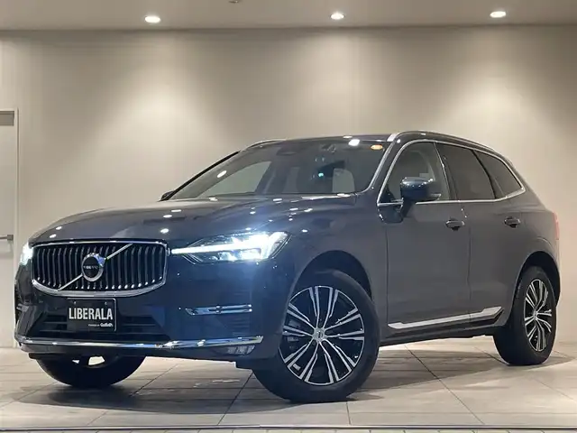 ボルボ ボルボ ＸＣ６０ B5 AWD インスクリプション 愛知県 2021(令3)年 1.1万km デニムブルーメタリック ベージュレザーシート　/シートヒーター　/エアコンシート　/ハーマンカードンサウンド　/オルフォス製クリスタルシフトノブ　/ＨＵＤ　/グーグルマップ　/３６０度カメラ　/ＡｐｐｌｅＣａｒＰｌａｙ　/ＡＣＣ　/ＬＫＡ/BSM/ドライブレコーダー/アイドリングストップ/パワーバックドア/LEDヘッドライト/ウィンカーミラー