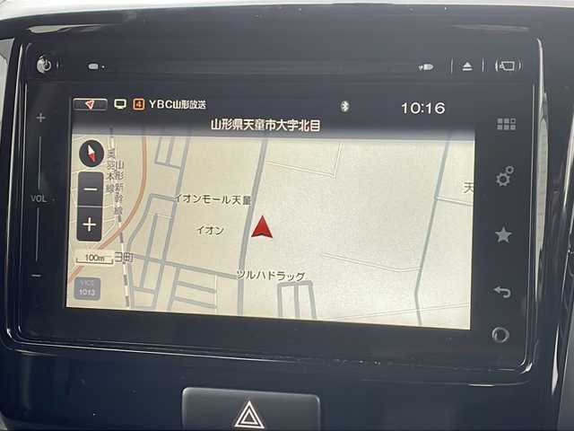 スズキ スペーシア カスタム XS 山形県 2016(平28)年 8.5万km クリスタルホワイトP 純正ナビ(CD.BT.AUX.USB)/全方位カメラ/フルセグ/両側パワースライドドア/シートヒーター/キセノンライト/プッシュスタート/スマートキーｘ２