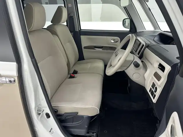 ダイハツ ムーヴ キャンバス G メイクアップ VS SAⅢ 兵庫県 2022(令4)年 2.3万km パールホワイトⅢ/ナチュラルベージュマイカメタリック 2トーン ・社外SDナビ/・フルセグTV/・社外前後ドライブレコーダー/・両側パワースライドドア/・ＥＴＣ/・シートヒーターD席/・衝突軽減ブレーキ/・ＬＥＤヘッドライト/・フォグランプ/・アイドリングストップ/・社外フロアマット