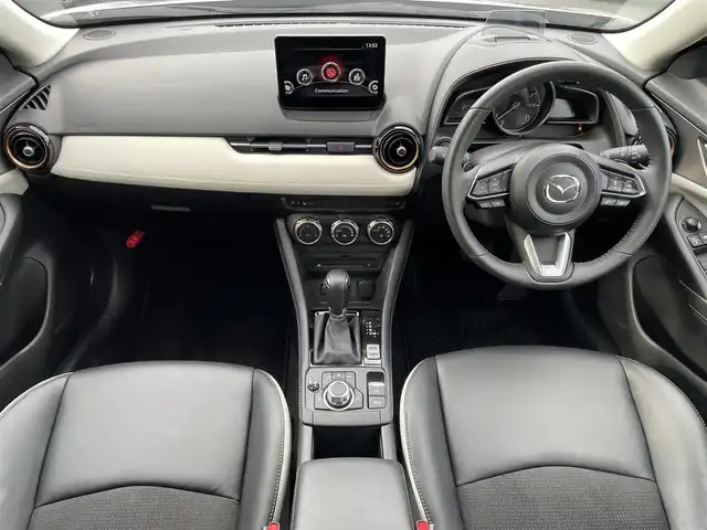 マツダ ＣＸ－３ 15S スーパー エッジー 島根県 2023(令5)年 0.8万km ベージュ 登録時走行距離　7183km/ワンオーナー/純正ナビ/（Bluetooth/AM/FM/CD/DVD)/フルセグテレビ/アラウンドビューモニター/レーダークルーズコントロール/ブラインドスポットモニター/パワーシート（D席）/シートヒーター（DN席）/メモリシート/ハーフレザー/ステアリングヒーター/ヘッドアップディスプレイ/衝突軽減ブレーキ/車線逸脱警報/コーナーセンサー/純正アルミ１８インチ/・カラーコード　４８S