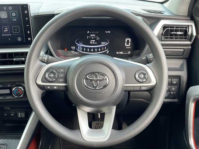 トヨタ ライズ G 青森県 2023(令5)年 1.3万km シャイニングホワイトパール 4WD/ワンオーナー/寒冷地仕様/純正9インチディスプレイオーディオ/フルセグTV・Bluetooth・HDMI・USB/バックカメラ/前席シートヒーター/スマートアシスト/衝突回避支援ブレーキ/車線逸脱抑制制御機能/前後誤発進抑制機能/前後コーナーセンサー/オートハイビーム/ワイパーデアイサー/前後ドライブレコーダー/LEDヘッドライト/純正16インチアルミ/プッシュスタート/スマートキー