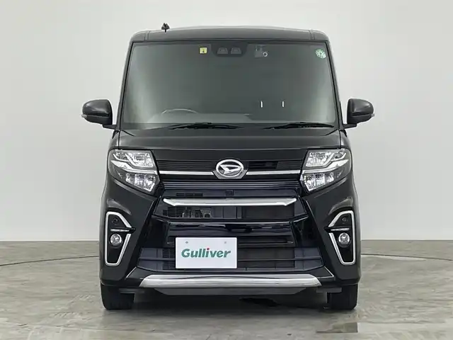 ダイハツ タント カスタム RS セレクション 群馬県 2020(令2)年 4.1万km ブラックマイカメタリック 社外ナビ９インチ　バックカメラ　シートヒーター　レーダークルーズコントロール　レーンキープアシスト　プリクラッシュセーフティ　両側パワースライドドア　ドライブレコーダー　ＥＴＣ　ＬＥＤライト　禁煙車