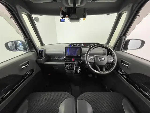 ダイハツ タント カスタム RS セレクション 群馬県 2020(令2)年 4.1万km ブラックマイカメタリック 社外ナビ９インチ　バックカメラ　シートヒーター　レーダークルーズコントロール　レーンキープアシスト　プリクラッシュセーフティ　両側パワースライドドア　ドライブレコーダー　ＥＴＣ　ＬＥＤライト　禁煙車