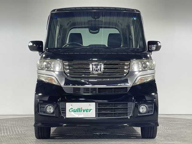 ホンダ Ｎ ＢＯＸ カスタム G ターボSSパッケージ 神奈川県 2014(平26)年 6.3万km スマートブラック シティブレーキアクティブシステム/純正7型メモリナビ/（CD/DVD/USB/iPod/BT/ワンセグTV/AUX）/バックカメラ/アイドリングストップ/クルーズコントロール/純正ETC/プッシュスタート/両側パワースライドドア/パドルシフト/革巻きステアリング/ステアリングスイッチ/ベンチシート/チップアップシート/オートライト/電動格納ミラー/純正フロアマット/15型AW/スマートキー