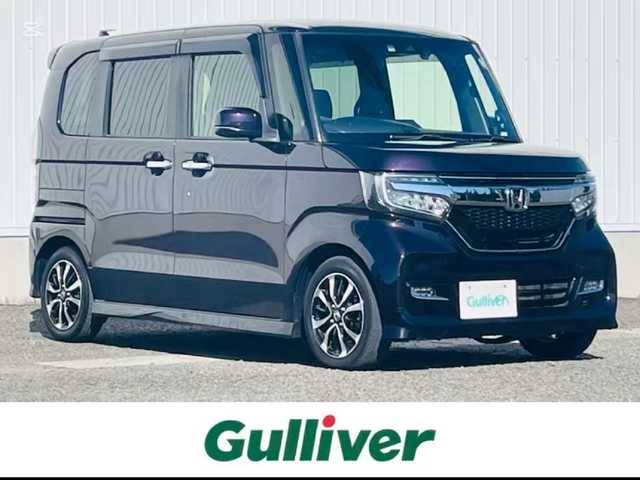 ホンダ Ｎ ＢＯＸ カスタム G L ホンダセンシング 熊本県 2020(令2)年 6.4万km プレミアムベルベットパープル・パール 純正ナビ/・フルセグTV/BT/AM/FM/DVD/バックカメラ/ホンダセンシング/・ACC/・先行車発進/・路外逸脱抑制/・レーンキープアシスト/・標識認識/オートライト/ステアリングスイッチ/電動格納ミラー/・ウィンカーミラー/ドアバイザー/LEDヘッドライト/・フォグランプ/純正フロアマット/純正14インチAW/ビルトインETC/前後ドライブレコーダー/プッシュスタート/・スマートキー
